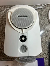 Bowers & Wilkins Rock Solid Sound 75W Pair Bookshelf Speakers White w/brackets