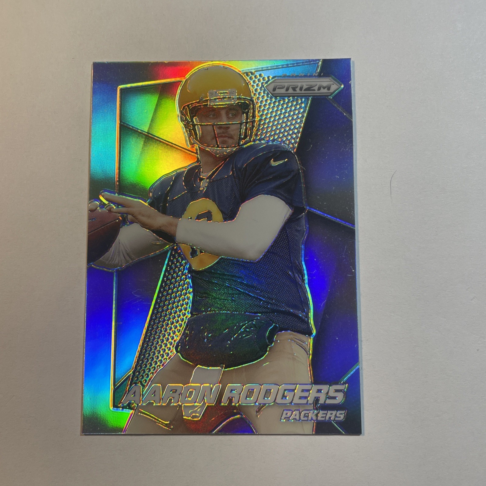 2014 Panini Prizm Aaron Rodgers Silver Prizm #67 SSP PACKERS/JETS/STEELERS