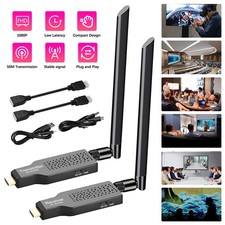 New Wireless HDMI Transmitter and Receiver 1080P PC TV Audio Video HDMI Extender