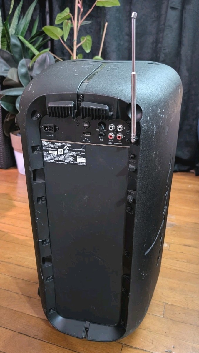 Sony GTK-XB72 High Power Home Audio System Built In Radio