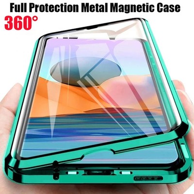 Magnetic Double-Sided Glass Phone Case Compatible with Xiaomi 14T 13T 11T Note 1