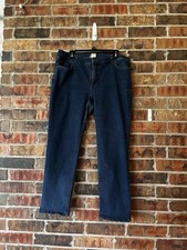 Terra  Sky Medium Wash Straight Leg Denim Jeans Women  s Size: 16W Petite