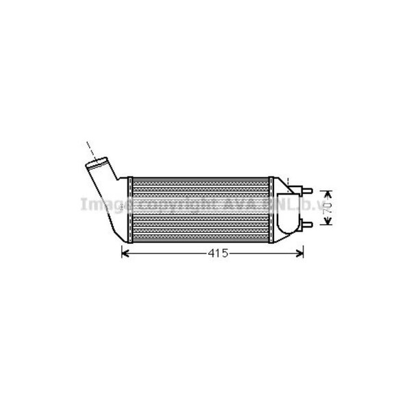 LadeluftküHler FüR Peugeot 5008 3008 CitroëN C4 Picasso I Ud_ Grand Ua_ B7-image