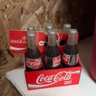 Vintage 1995 Coca Cola 6-Pack Bottle Stamp Set