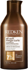 REDKEN All Soft Mega Curls Conditioner, for Very Dry Curly, Coily Hair, Nourishe