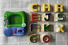 Leap Frog Fridge Phonics  11 Upper Case Magnetic Letters Set Tested