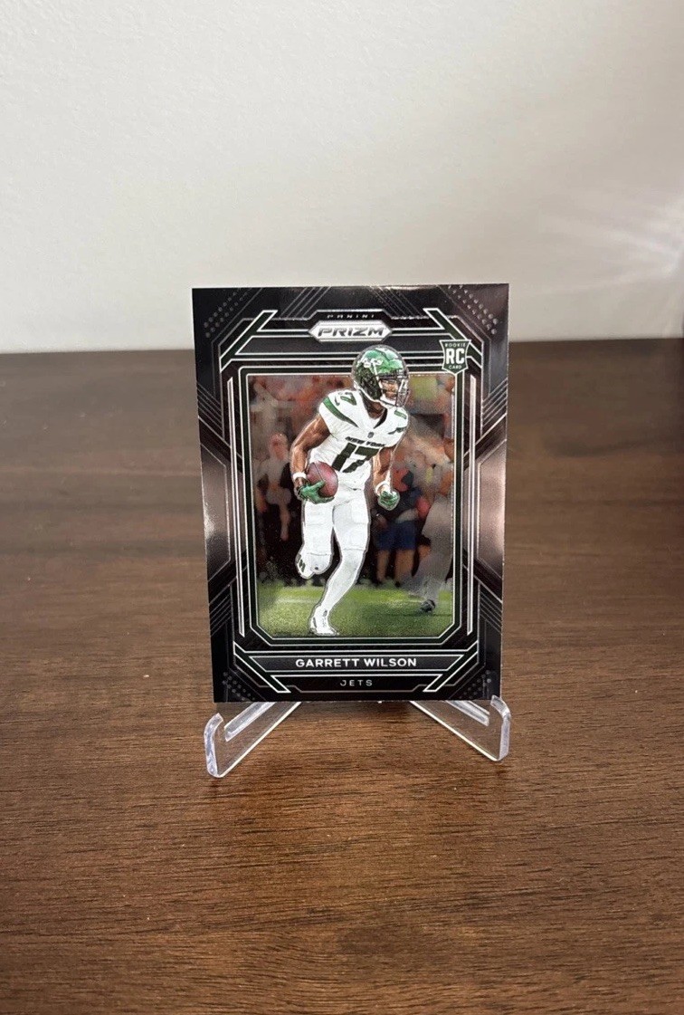 2022 Panini Chronicles - Prizm Black Garrett Wilson #PB-12 (RC)