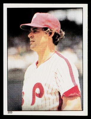 1981 Topps Stickers #203 Bob Boone