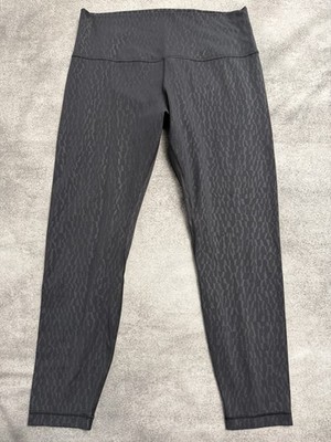 Lululemon Align High-Rise Pant 25'' Segment Emboss Black
