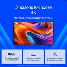 Vizio 50" Class 4K UHD LED HDR Smart TV (V4K50M-08) 4