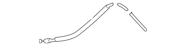 Cable de liberación para Volkswagen Tiguan 2009-2018 (N/P 5N0-823-535)