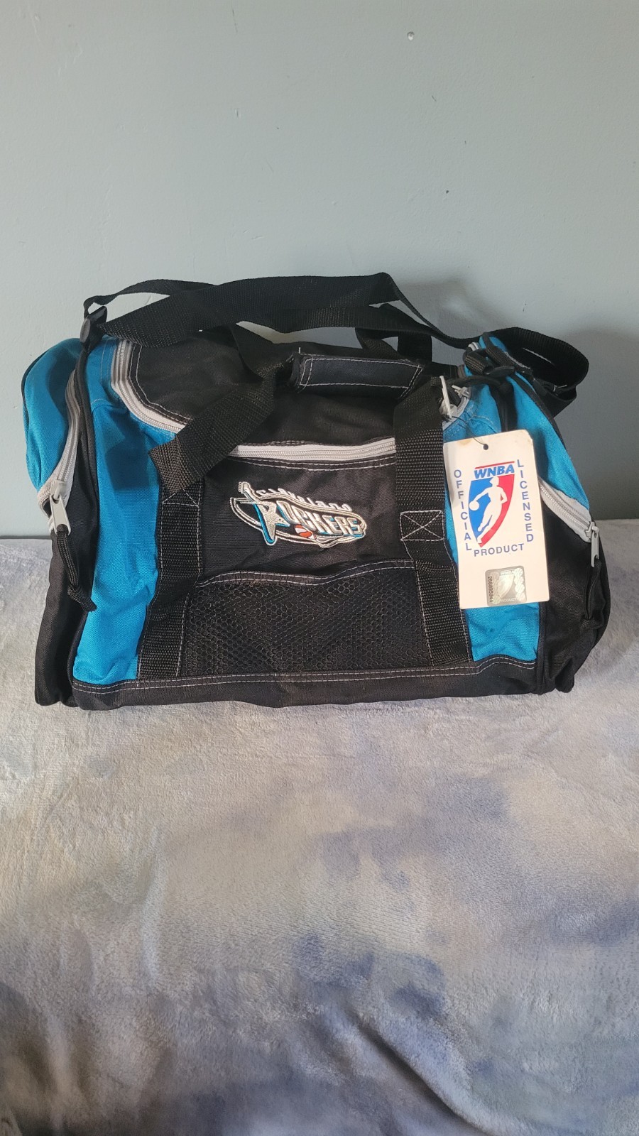 Vintage Cleveland Rockers WNBA Duffel Bag NOS Official Licensed Team Bag