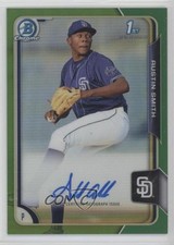 2015 Bowman Draft Chrome Pick Green Refractor 32/99 Austin Smith Auto 0c6