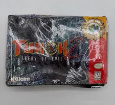 Turok 2 Seeds of Evil N64 Factory Sealed Nintendo 64 Players Choice New VGA 