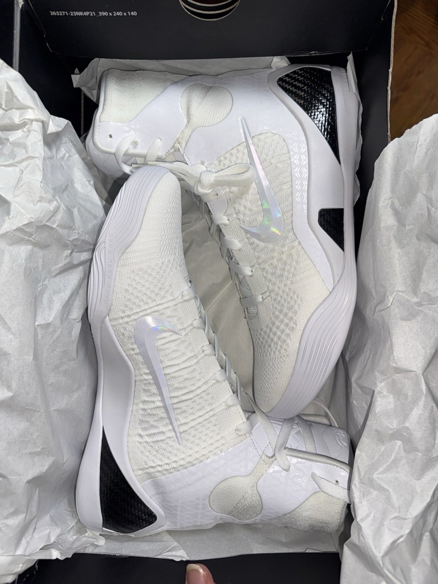 Nike Kobe 9 Elite Protro. Halo. SIZE 10.5 - FZ7335-100 FZ7335-100 Nike Kobe 9 Elite High Protro Halo (Men main image 2