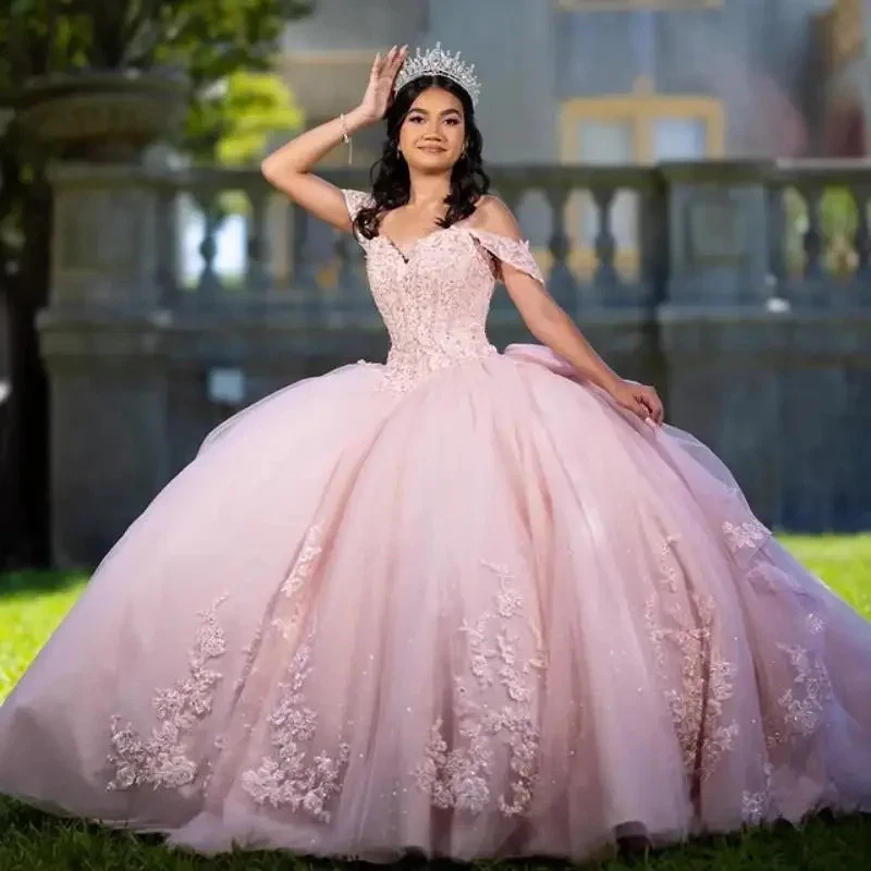 quinceanera dress light pink products for sale | eBay