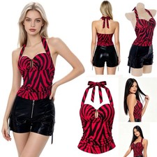 2025 Nikki Freeman Cosplay Halloween Sexy Tops Pants Bikini Party Swimsuit Women