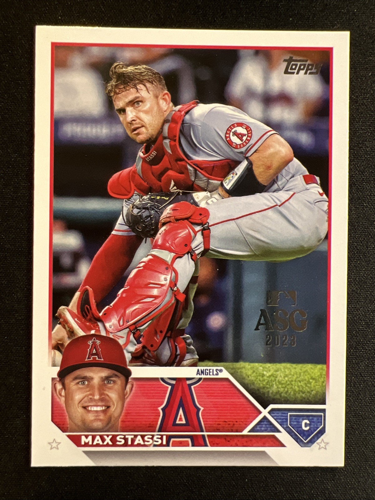 2023 Topps: Series 1-'23 ASG Foil #85 Max Stassi/Angels/C ⚾🐷⚾