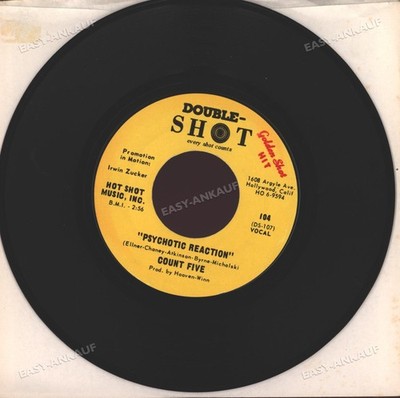 Count Five - Psychotic Reaction / They're Gonna Get You USA 7'' 1966 (VG) ._
