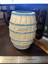 Vintage 1900s Atlantic City NJ Salt Water Taffy Bank James Candy Co