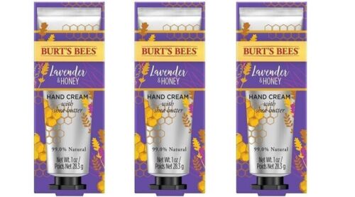 BL Burts Bees Hand Cream Lavender and Honey 1oz ---THREE PACK - 第 1/1 張圖片