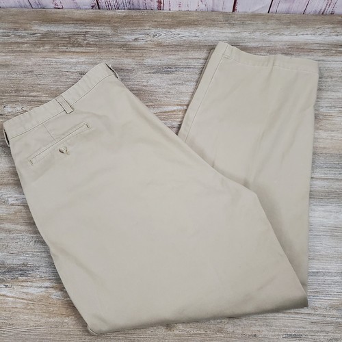 POLO RALPH LAUREN Pants Mens 40x30 Andrew Classic Chino Pleated Front Casual - Picture 3 of 17