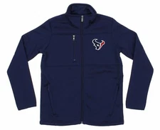 NFL Youth Houston Texans Bonded Fleece Full Zip Jacket