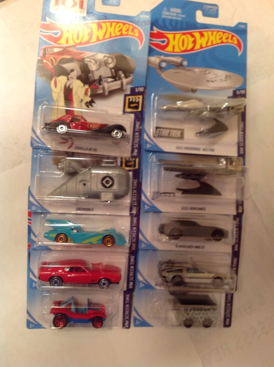 Hot wheels sale movie cars 2019