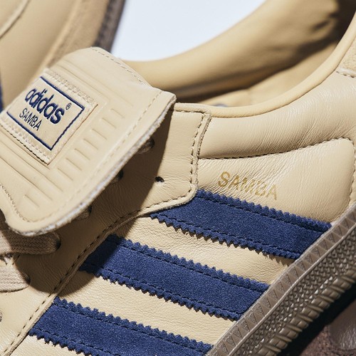 JS0604 BILLY'S Exclusive adidas Originals Samba LT Beige Dark Blue Gum (Men's) - Picture 8 of 9