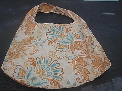 wiederverwendbare Einkaufstasche, William Morris Kunst & Handwerk Stil, Blumen, Ocker, NEU