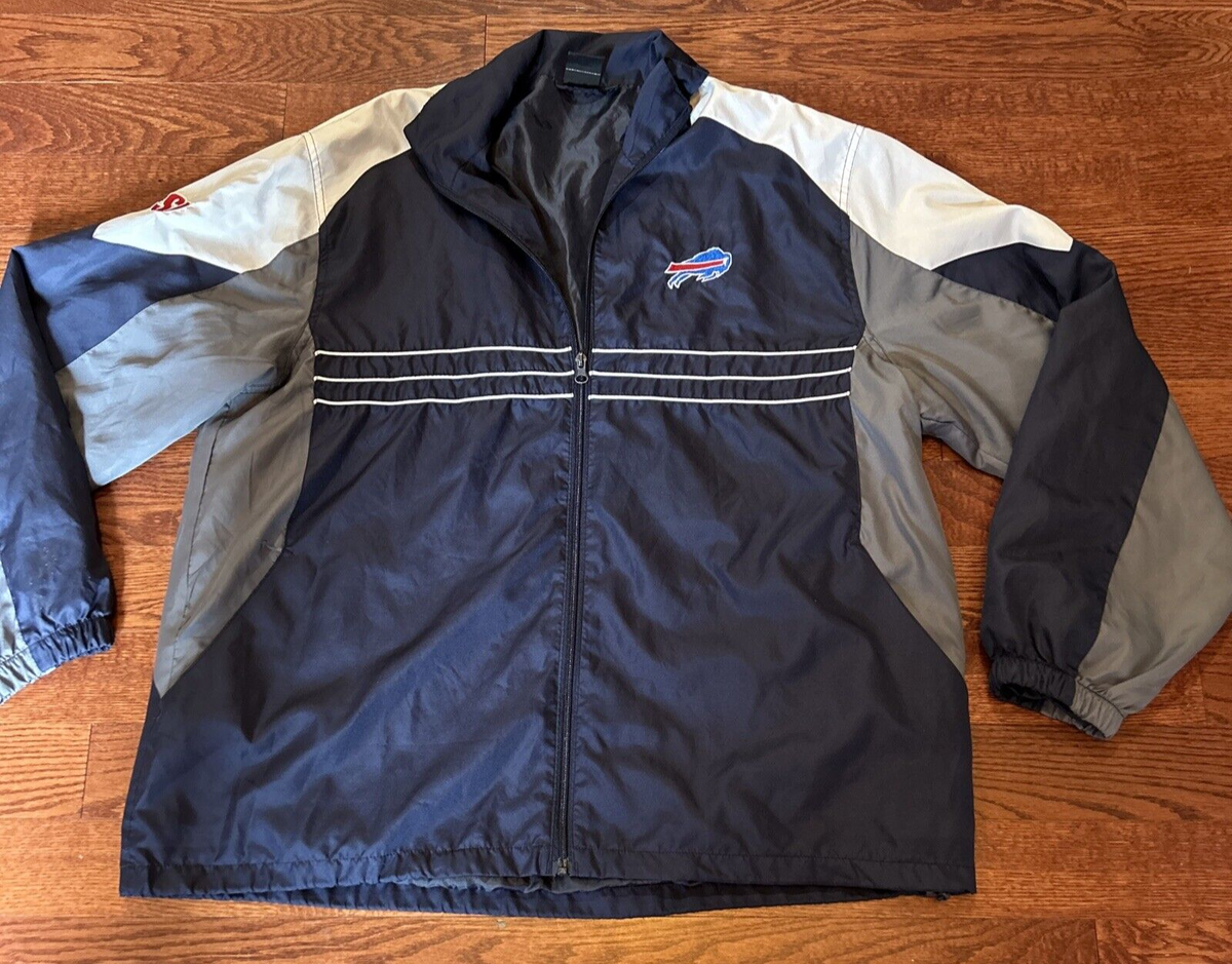 NFL Team Apparel Reebok Men's Size XL Blue Full Zip Front Broncos