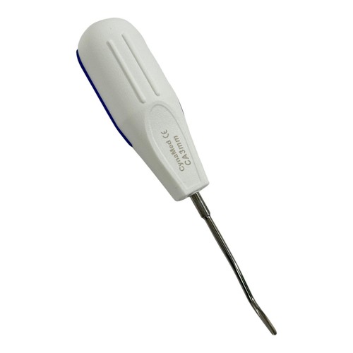 Set of 8pcs Dental Luxation Tooth Extraction Elevators, White, Curved & Straight - Picture 9 of 9