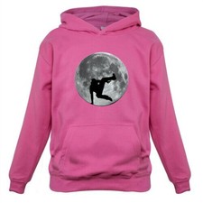 Free Running Moon - Kids Childrens Hoodie Free Runner Free Run Space Freerun