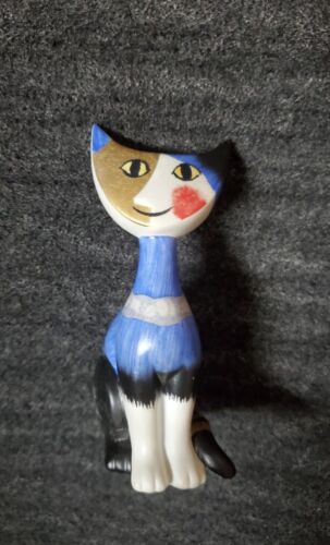 Goebel Porcelain Figure Rosina Guard Cat - Angelo - - Picture 1 of 6