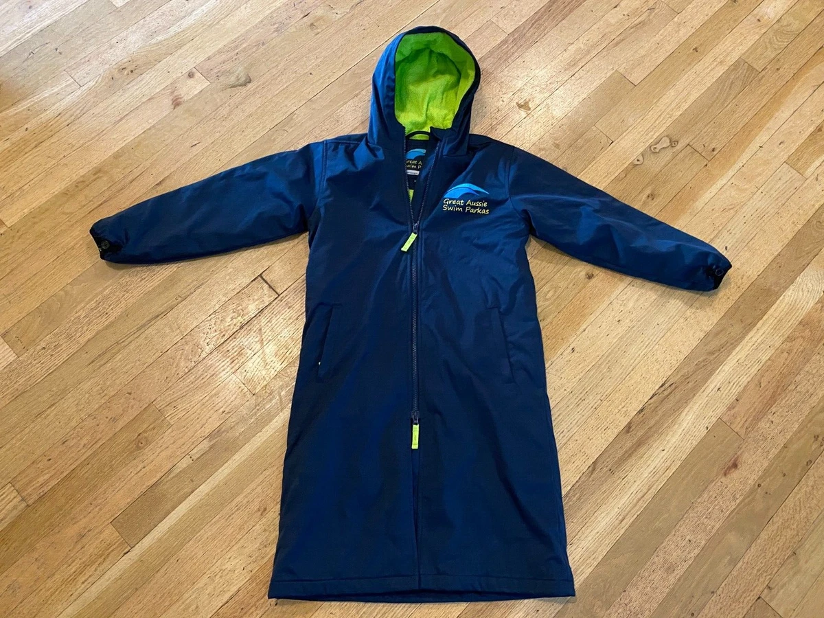 1 Great Aussie Swim Parkas Sustainable Hooded Pool to Car Terry AquaDash 10 14