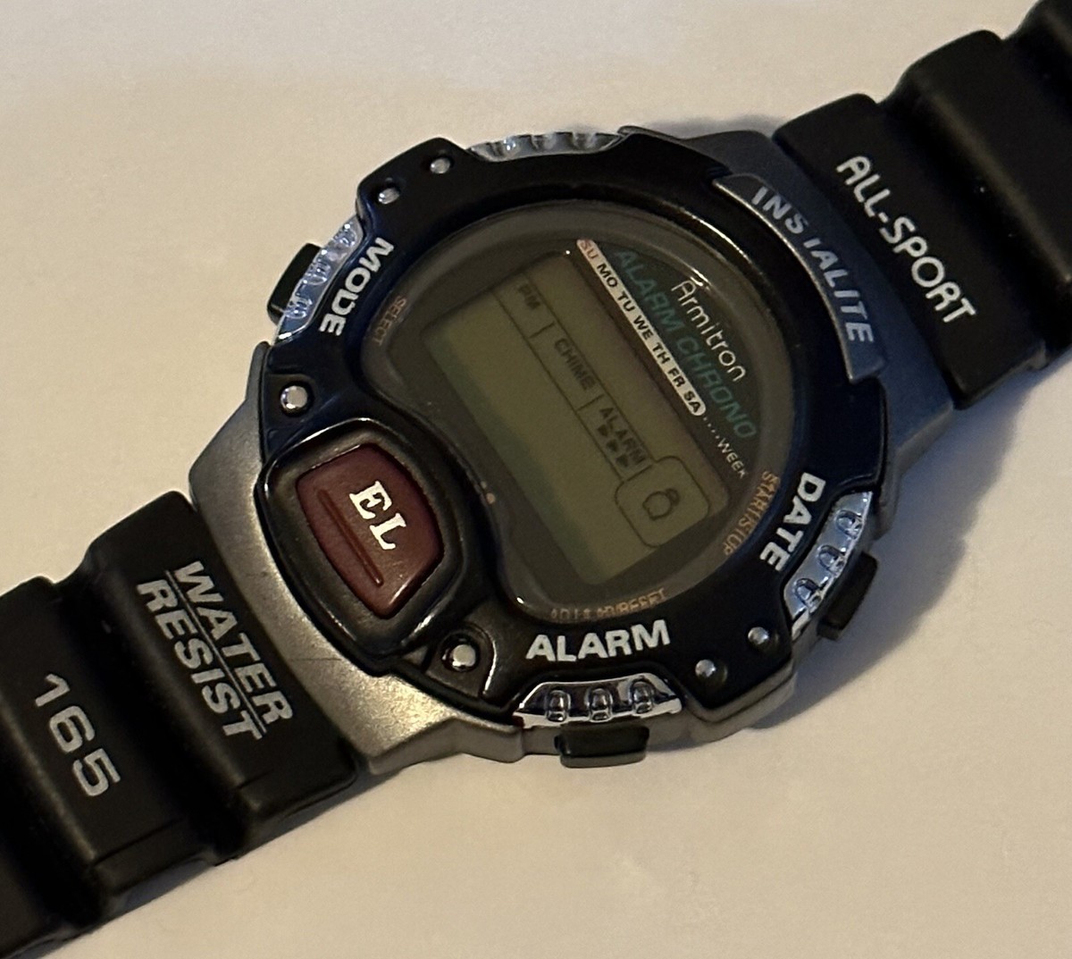 Strap Armitron G Shock Armitron All Sport Watch 40/6605 Black