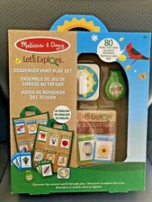 Melissa Doug Indoor / Outdoor Scavenger Hunt Play Set NEW SEALED