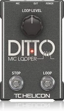 TC HELICON Vocal/Mic Looper DITTO MIC LOOPER [Domestic regular product]