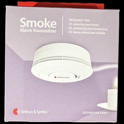 Bellman Symfon Smoke Alarm Transmitter for Visit Home Alerting System Wireless