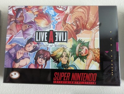 Live A Live Fishyface Games SNES Homebrew Reproduction 