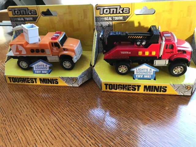 tonka cherry picker truck