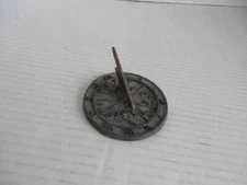 Lederle Cyanamid Brelass Centrum Vitamin Advertising Sun Dial Paperweight 3"