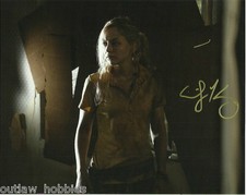 Emily Kinney Walking Dead Signed Autographed 8x10 Photo COA with proof