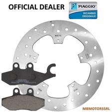DISCO FRENO POSTERIORE PIAGGIO BEVERLY 250 2005 2006 2007 2008 2009 + PASTIGLIE