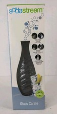 SodaStream GLASS Carafe 620mL Sparkling Water Extra Carbonating Bottle NIB New