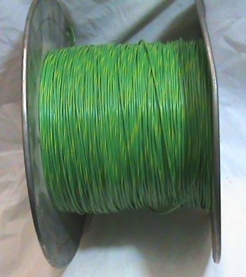 1600 foot + Interstate WPD-1619-54 Wire 16 AWG Green Yellow