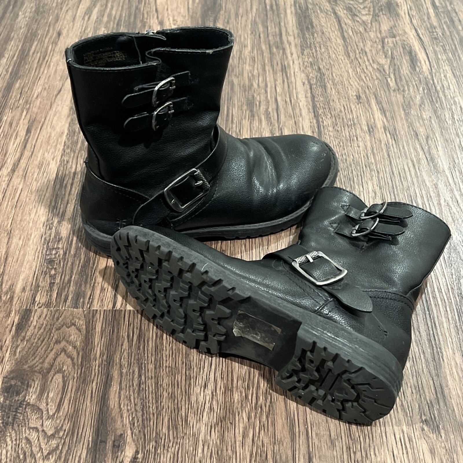 FRYE Veronica Bucle-strap Engineer Boot Toddler L… - image 2