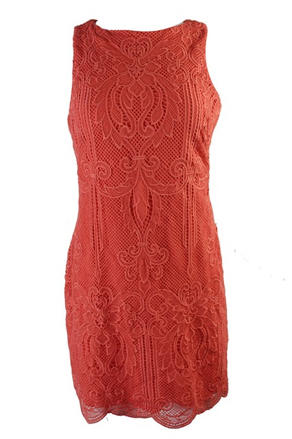 Lauren Ralph Lauren Petite Orange Poppy 