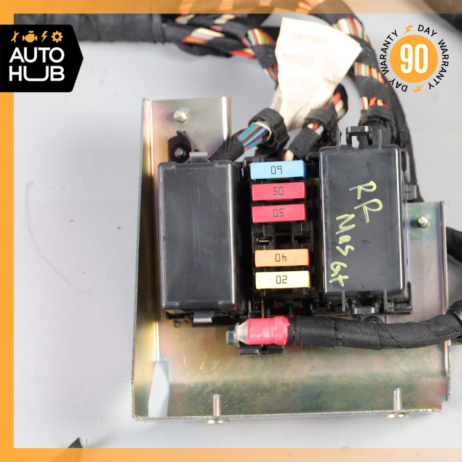 08-09 Maserati GranTurismo M145 4.2L Rear Trunk Fuse Box Wiring Harness OEM