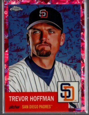 Trevor Hoffman 2022 Topps Chrome Platinum Toile Atomic Fushcia /100